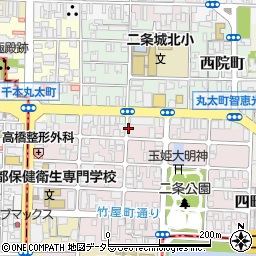 リパーク千本丸太町東第２駐車場周辺の地図