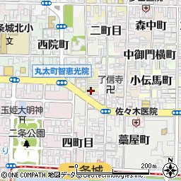 京都府京都市上京区北伊勢屋町744周辺の地図