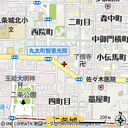京都府京都市上京区北伊勢屋町742周辺の地図