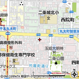 京都府京都市上京区主税町1121周辺の地図