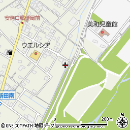 静岡県静岡市葵区安倍口新田周辺の地図