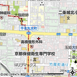 京都府京都市上京区主税町1145周辺の地図