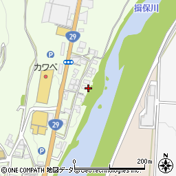 兵庫県宍粟市山崎町三津260周辺の地図