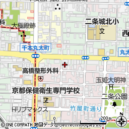 京都府京都市上京区主税町1127周辺の地図