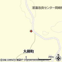 愛知県岡崎市大柳町油戸周辺の地図