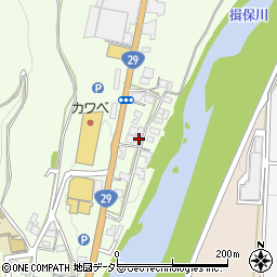兵庫県宍粟市山崎町三津268周辺の地図