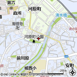 京都府亀岡市河原町13周辺の地図