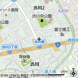 ＭＡＸクリーニング渋川店周辺の地図