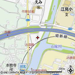 岡山県美作市藤生10-1周辺の地図