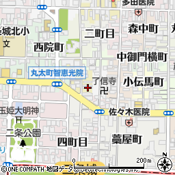 京都府京都市上京区北伊勢屋町741周辺の地図