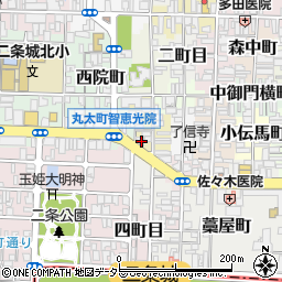 京都府京都市上京区北伊勢屋町740周辺の地図