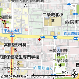 プチモンド京都周辺の地図