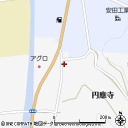 兵庫県佐用郡佐用町円應寺100周辺の地図