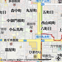 京都中央労働学校周辺の地図