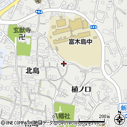 愛知県東海市富木島町北島51周辺の地図