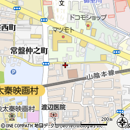 京都府京都市右京区太秦一ノ井町32-27周辺の地図