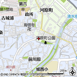 京都府亀岡市河原町61周辺の地図