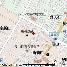 愛知県東海市高横須賀町成宝新田3周辺の地図