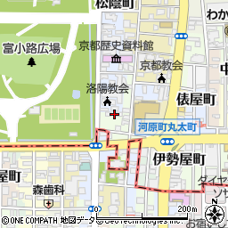 京都府京都市上京区信富町307周辺の地図