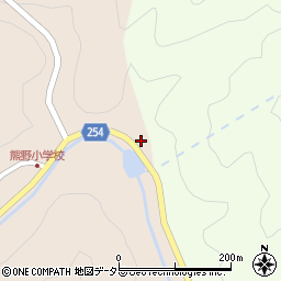 広島県庄原市西城町熊野947周辺の地図