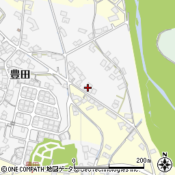 滋賀県蒲生郡日野町豊田11周辺の地図