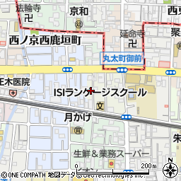京都府京都市中京区西ノ京両町1周辺の地図