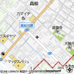 三重県三重郡川越町高松99周辺の地図