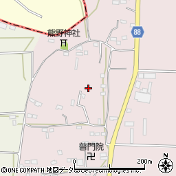 千葉県南房総市本織周辺の地図