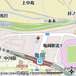 ホテルルートイン京都亀岡駅前周辺の地図