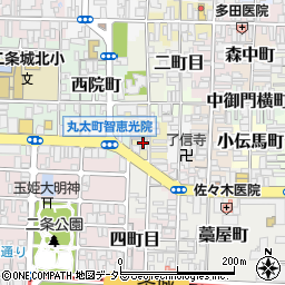 京都府京都市上京区北伊勢屋町736-1周辺の地図