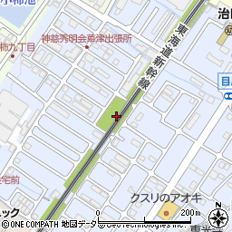 目川児童公園周辺の地図
