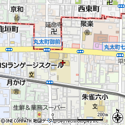 京都市立朱雀第二小学校周辺の地図