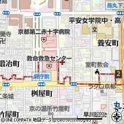 京都府京都市上京区春帯町周辺の地図