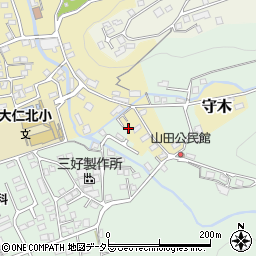 静岡県伊豆の国市田京747-3周辺の地図