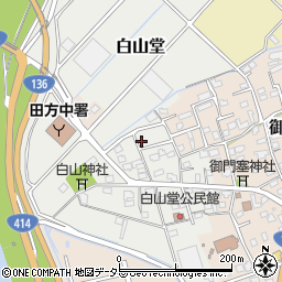 静岡県伊豆の国市白山堂350-13周辺の地図
