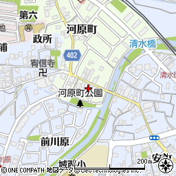 京都府亀岡市河原町16周辺の地図