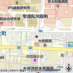 京都市教職員組合周辺の地図