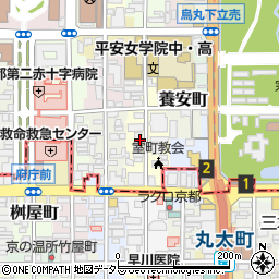 〒602-8024 京都府京都市上京区大門町の地図
