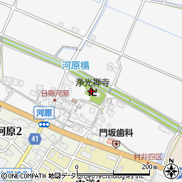 浄光禅寺周辺の地図