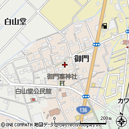 静岡県伊豆の国市御門9-13周辺の地図