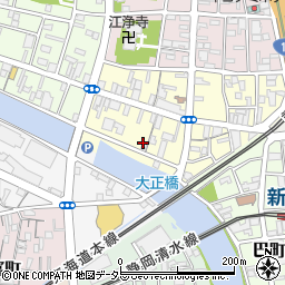 鮨処大吉周辺の地図