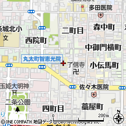 京都府京都市上京区北伊勢屋町735周辺の地図