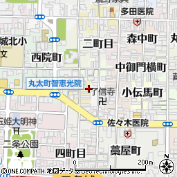 京都府京都市上京区北伊勢屋町737周辺の地図