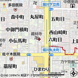 公益　京都府鍼灸師会周辺の地図
