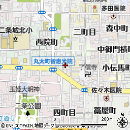 京都府京都市上京区北伊勢屋町736周辺の地図