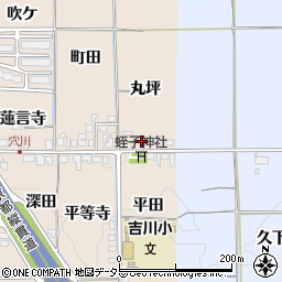 京都府亀岡市吉川町穴川丸坪周辺の地図