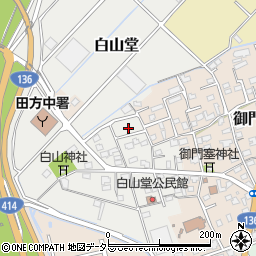 静岡県伊豆の国市白山堂350周辺の地図
