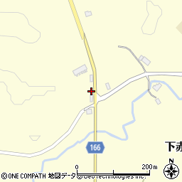 島根県飯石郡飯南町下赤名1973周辺の地図