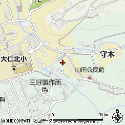 静岡県伊豆の国市守木169周辺の地図