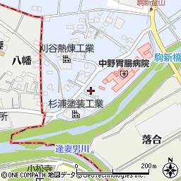 愛知県豊田市駒新町金山1-24周辺の地図